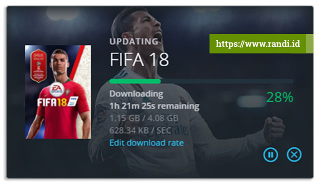 Update FIFA 18 World Cup Russia 2018 Siap Download