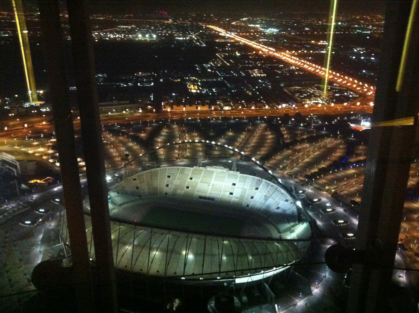 A Little Oryx in Qatar: 360 Restaurant at the Torch Hotel