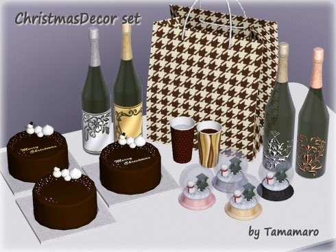 My Sims 3 Blog: Christmas Decor and Accessory Chocolate by ...