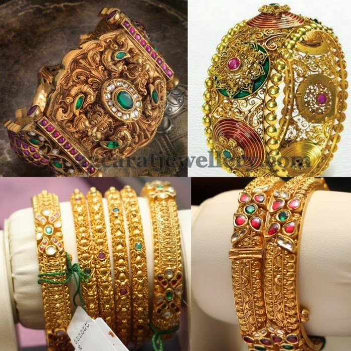 Tremendous Nakshi Bangles Gallery - Jewellery Designs