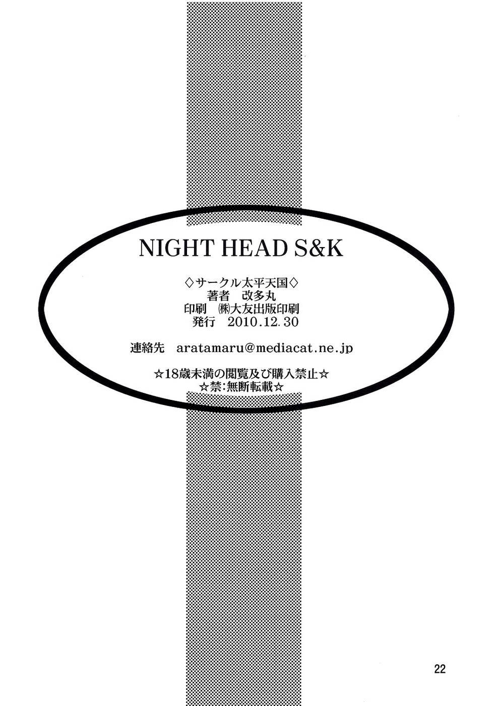 Hentai Manga Comic-NightHead S&K-Read-21