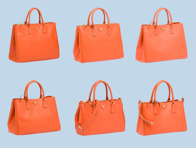 bagfetishperson: Prada Saffiano Lux Tote Bags
