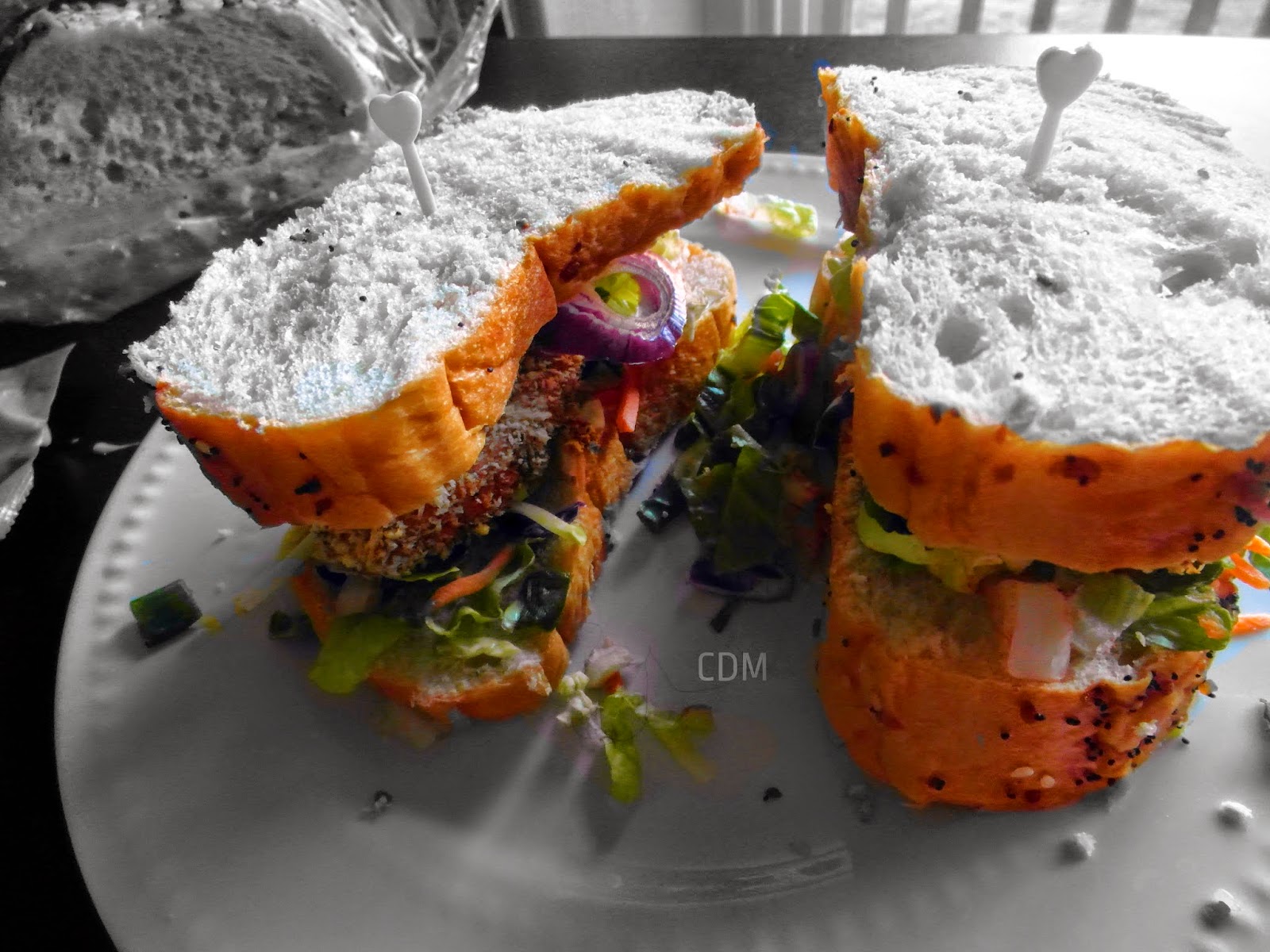 Chicken SandwichA leftover recipe