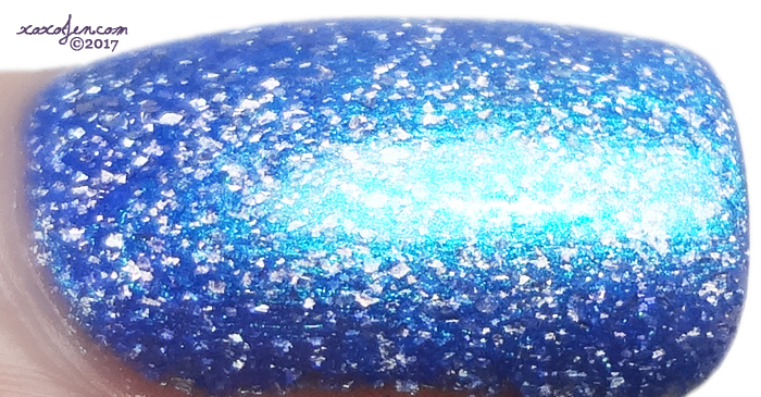 xoxoJen's swatch of KBShimmer We Make Your Dreams Come Blue
