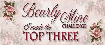 I made Top 3 at Bearly Mine February Challenge - Vintage Love