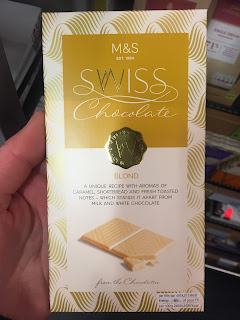 M&S Swiss Blonde Chocolate