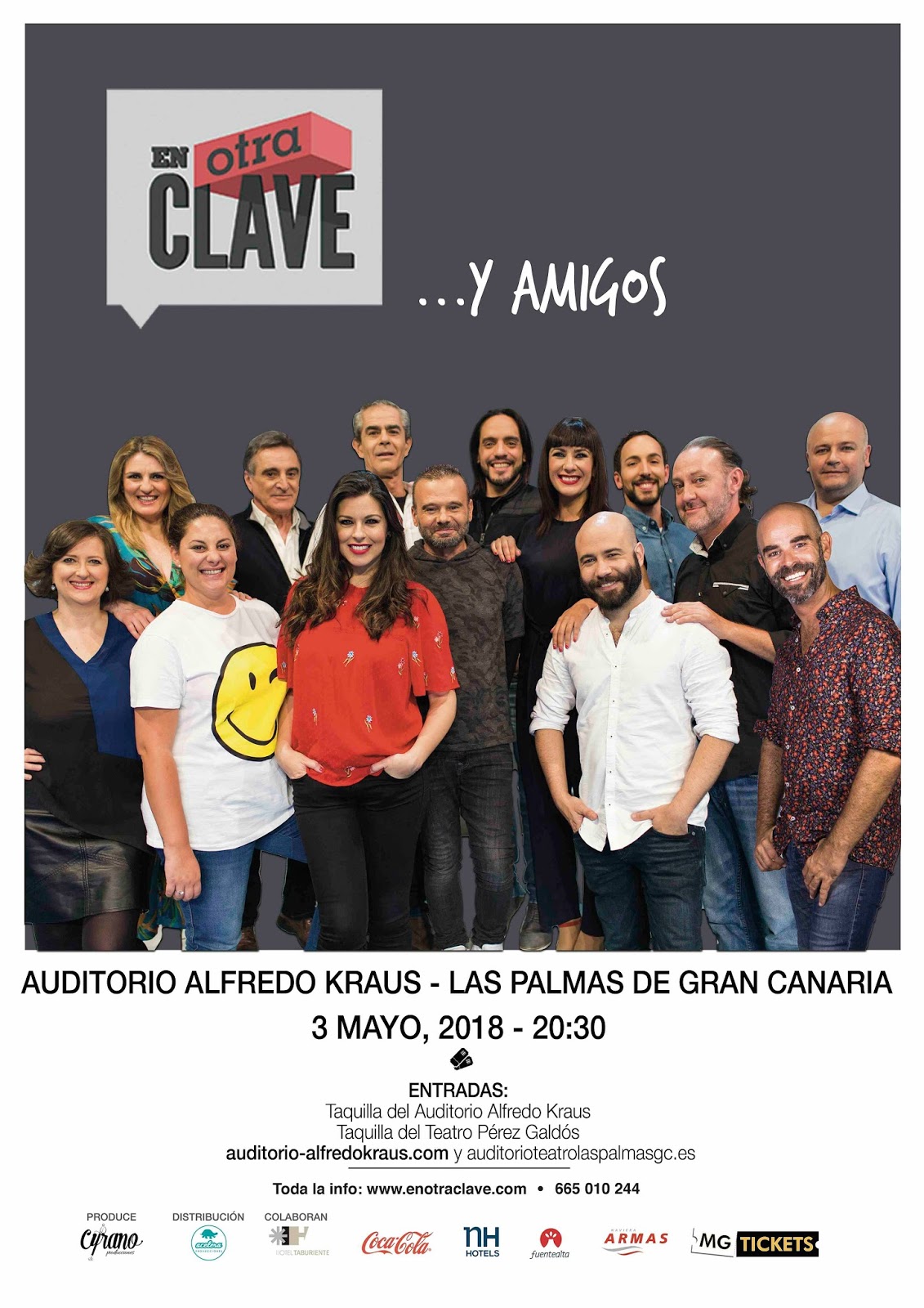 ‘En Otra Clave’ despide su segunda temporada en el Auditorio Alfredo Kraus.