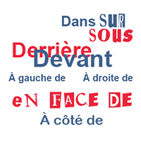 fle, grammaire, Les prépositions et les adverbes de lieu