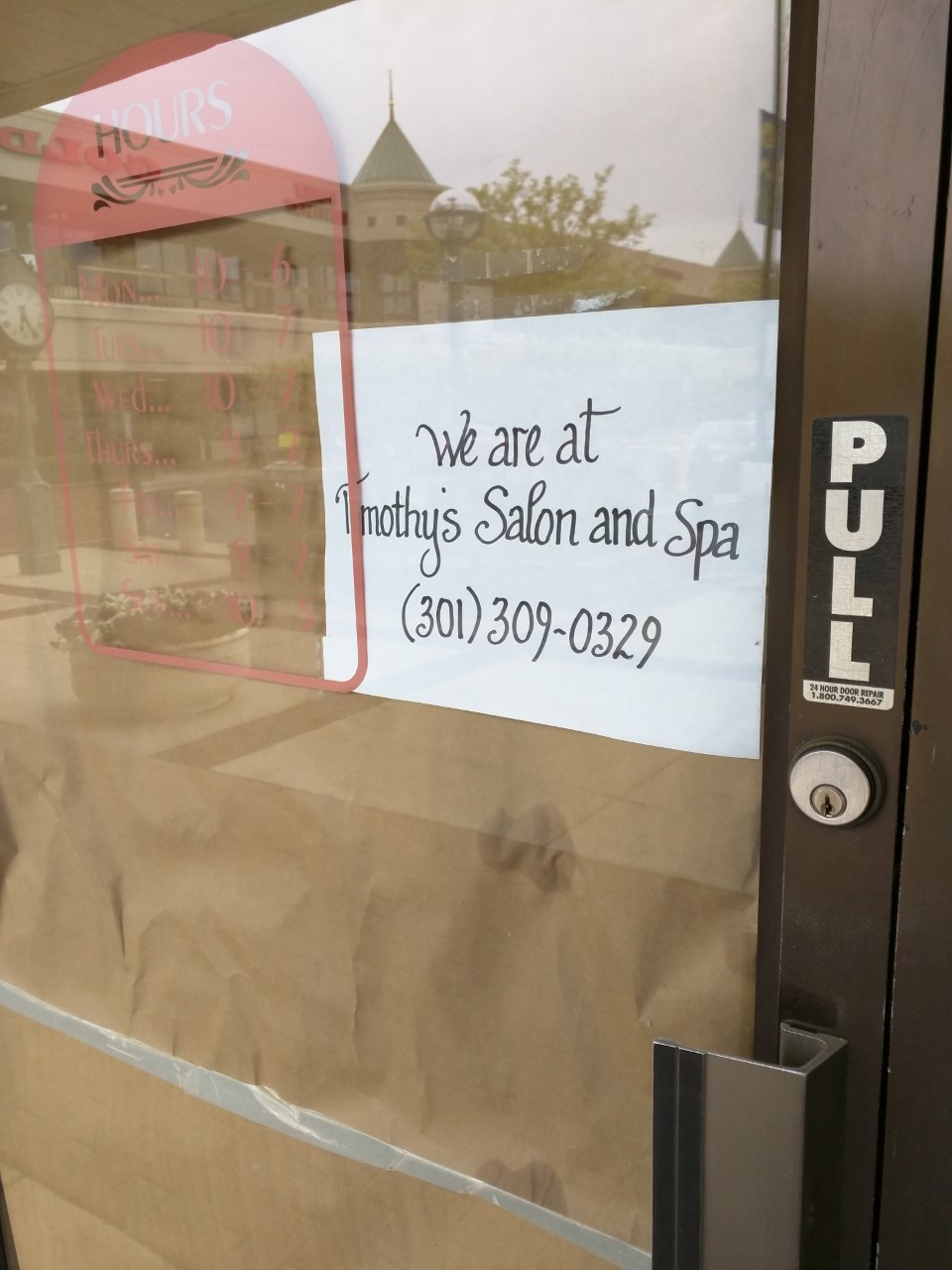 Rockville Nights Nails by Timothy appears to have closed in Rockville