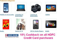 10% off on HDFC Credit Card