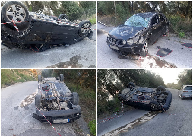 Πρέβεζα: Ντελαπάρισε το αυτοκίνητο - Τραυματίστηκε ο οδηγός