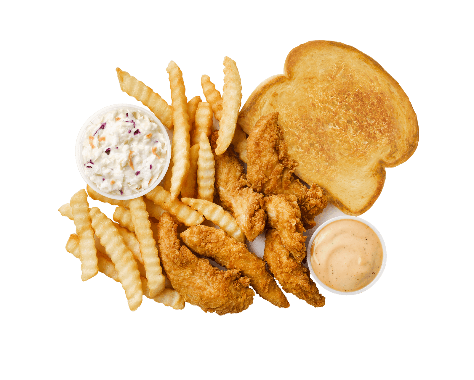 Diab2Cook 3 Chicken Fingers, Fries, and Guthrie’s Signature Sauce