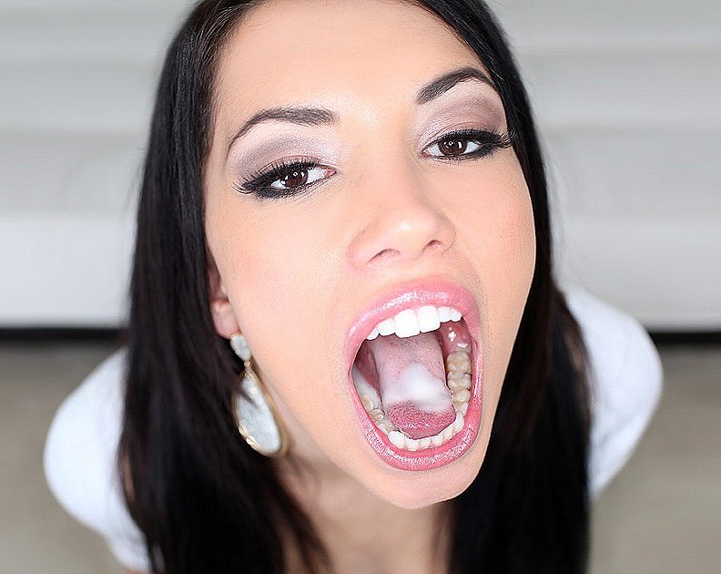 Tongue glamour party pounded