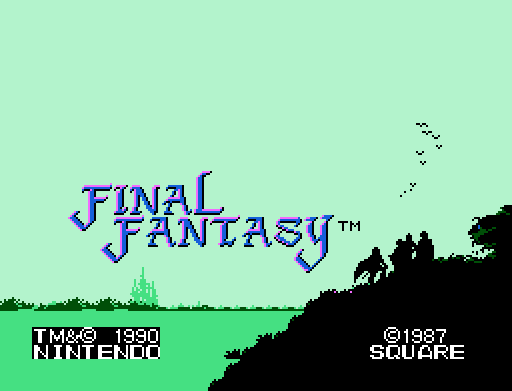 Gameplay Final Fantasy I (NES)