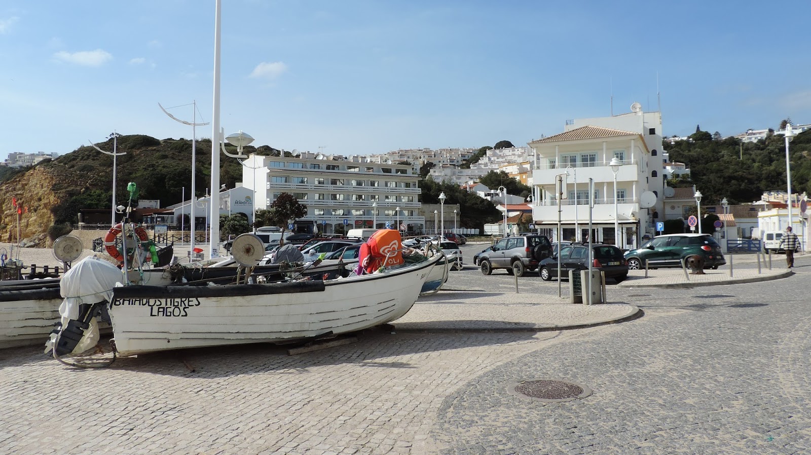 Travel with Kevin and Ruth The seaside town of Salema, Portugal