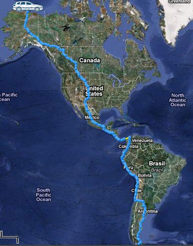 World Tour II Starting The Drive From South America To The USA World Tour II Starting The Drive From South America To The USA