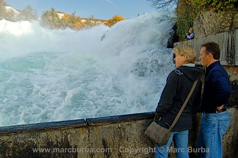 The Rhine Falls, Switzerland |  The largest plain waterfall in Europe