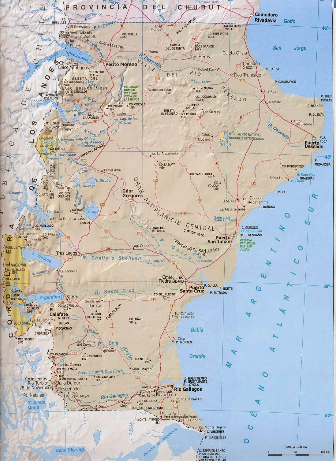 MAPAS DE ARGENTINA E SUS PROVINCIAS