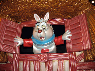 White Rabbit World of Disney Downtown store display house