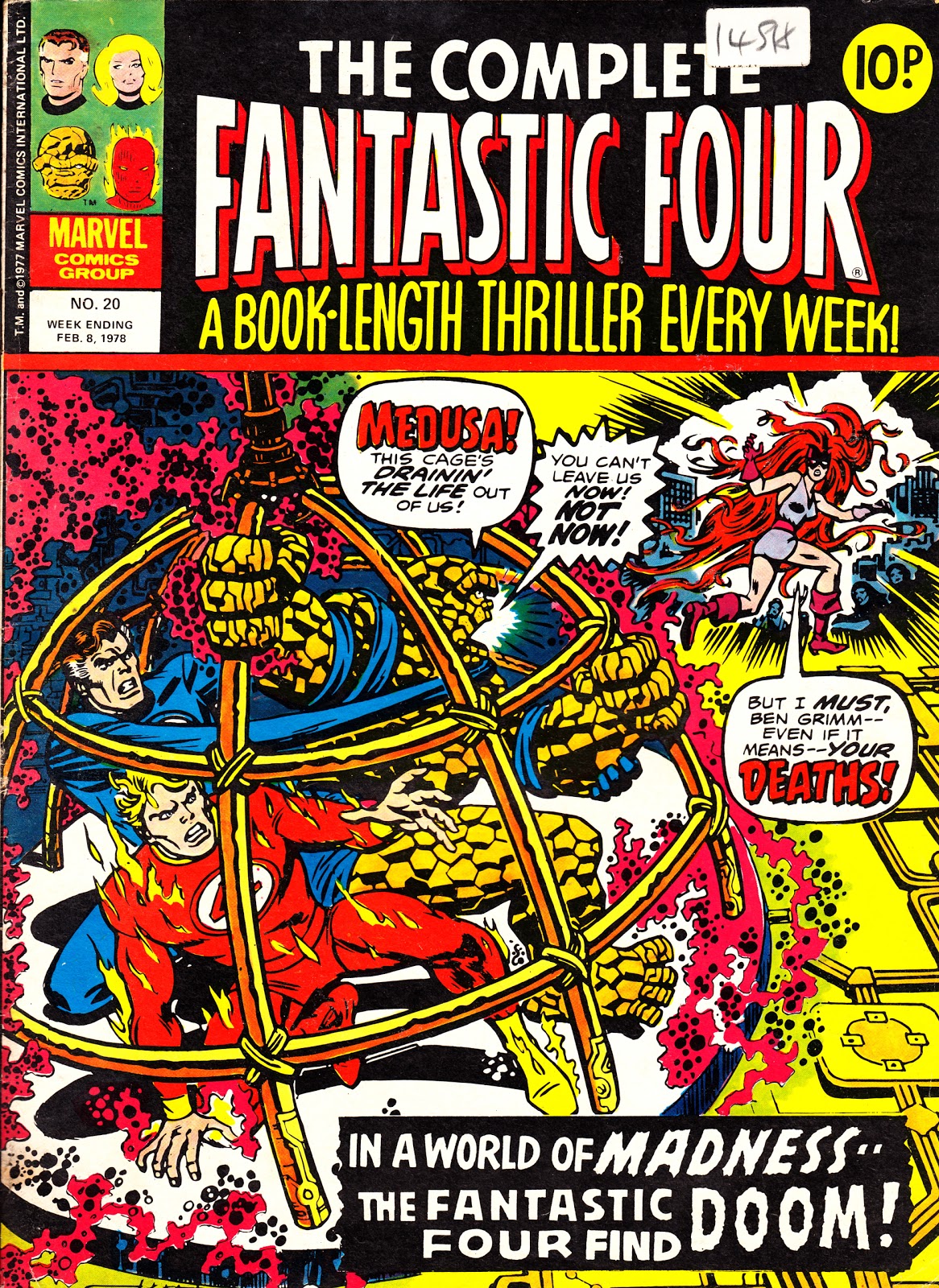 STARLOGGED GEEK MEDIA AGAIN 197778 THE COMPLETE FANTASTIC FOUR