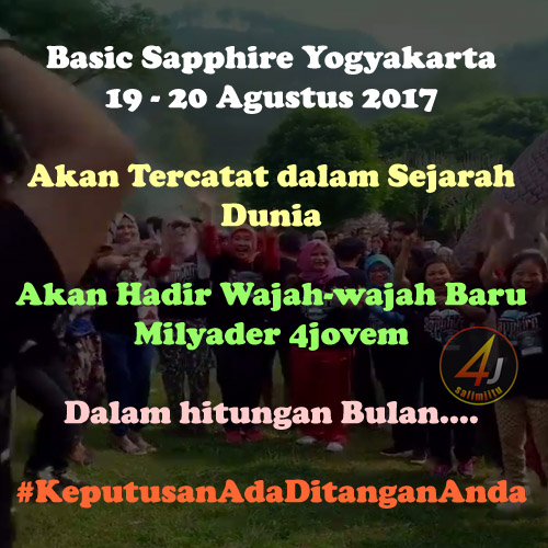 Basic Sapphire 4jovem Yogyakarta Training Basic Sapphire 4jovem di Jogjakarta
