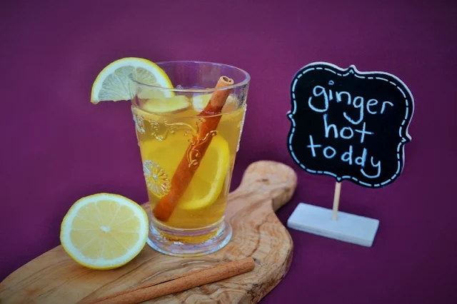 Fresh Ginger and Cinnamon Hot Toddy