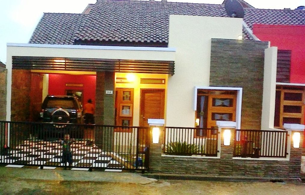 25 model  pagar  rumah  minimalis  type  36 dengan desain  