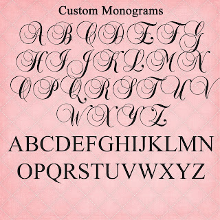 The Funky Letter Boutique: Beautiful Custom Monograms for nursery or ...