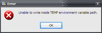 Не удается temp среда. POSTGRESQL unable to write inside Temp environment variable Path. Ошибка среды Temp. Ошибка при установке POSTGRESQL на Windows 7 unable to write inside Temp environvert variable Path. Install Temp.