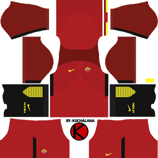 AS Roma Kits 2017 2018 Dream League Soccer Kuchalana