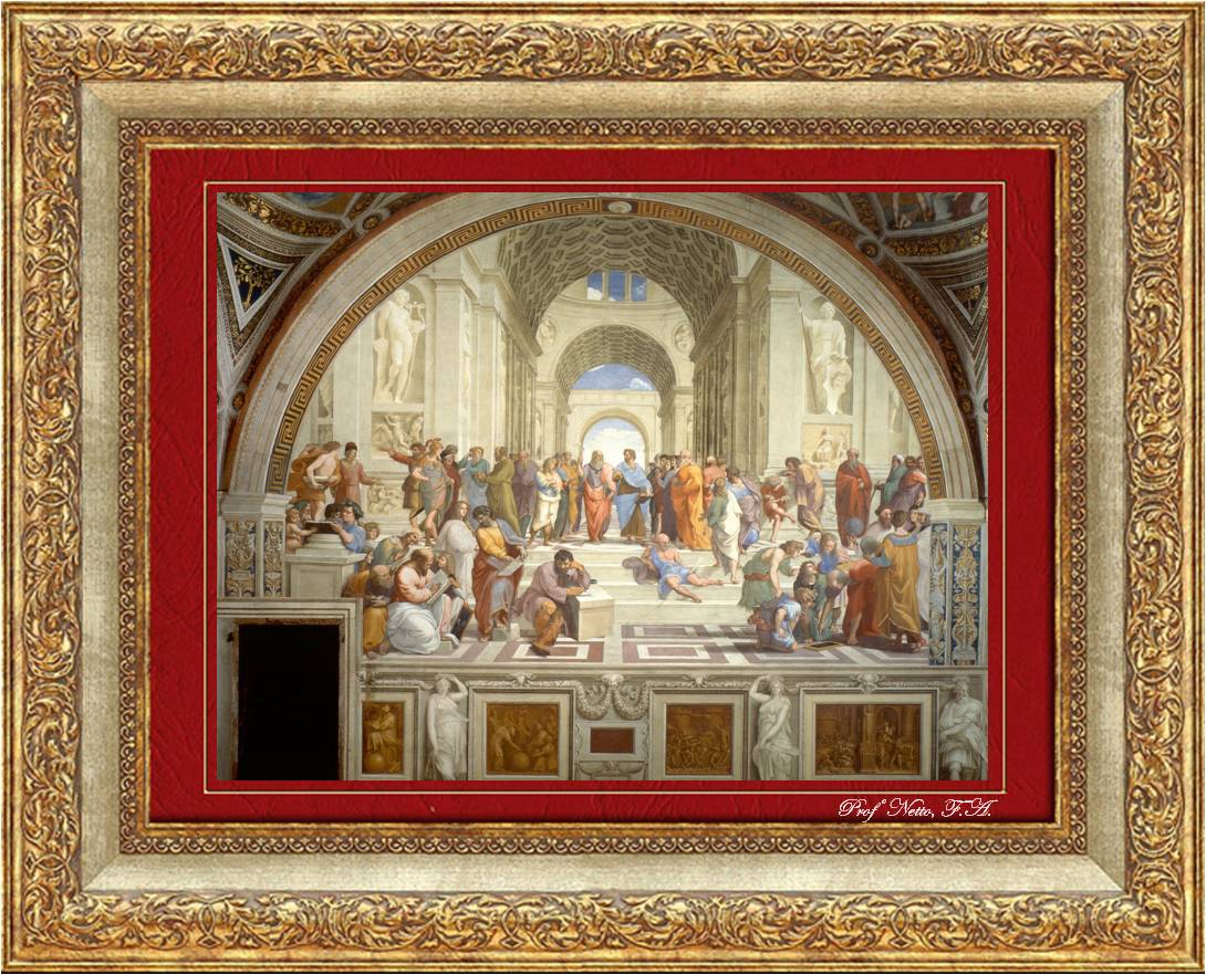 Bíblia & Arte em Estudo Escola de Atenas... Bíblia & Arte em Estudo Escola de Atenas...