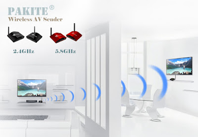 Wireless TV to TV Sender Transmitter and Receiver
