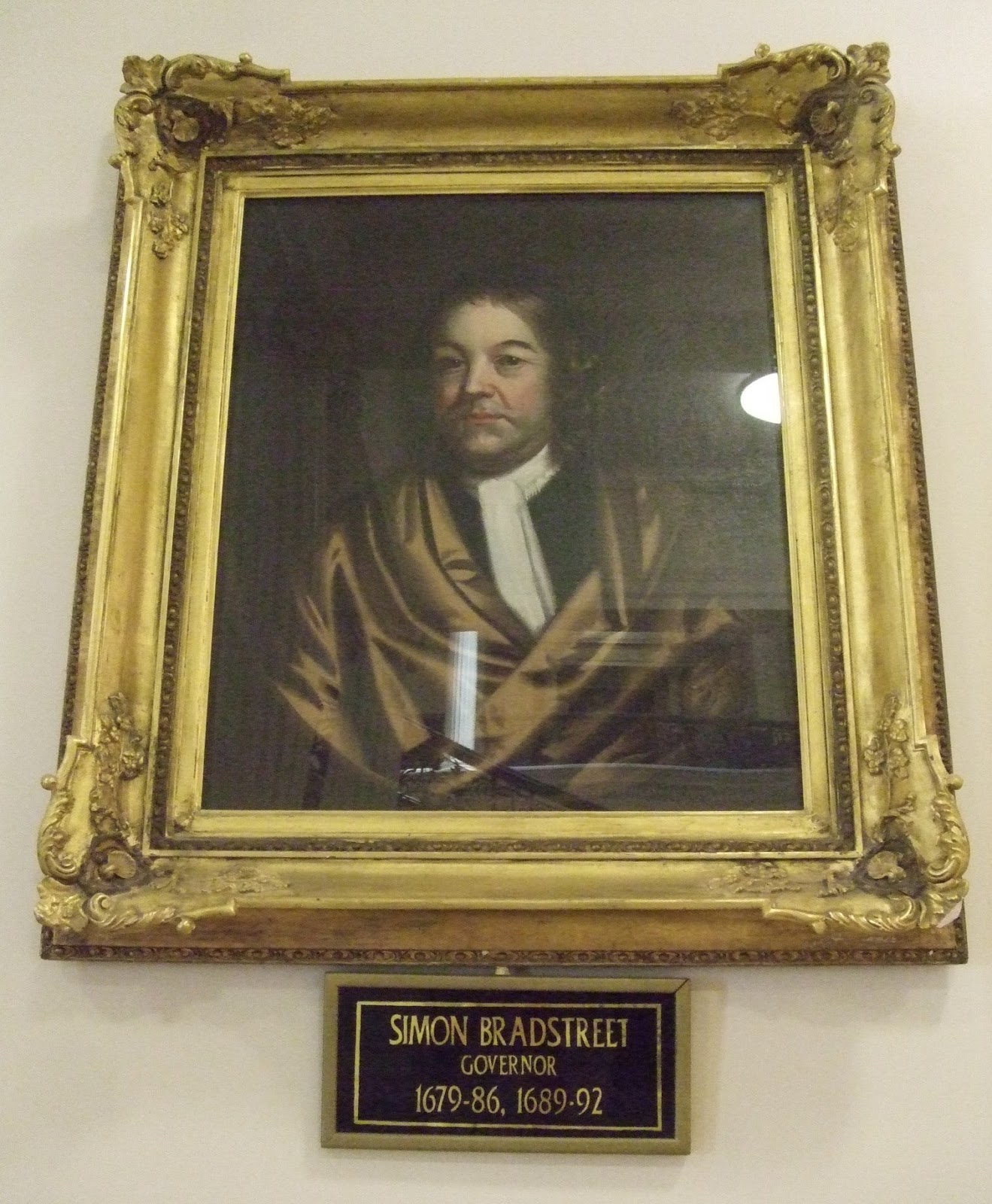 Life From The Roots Simon Bradstreet at the State Capitol in Boston