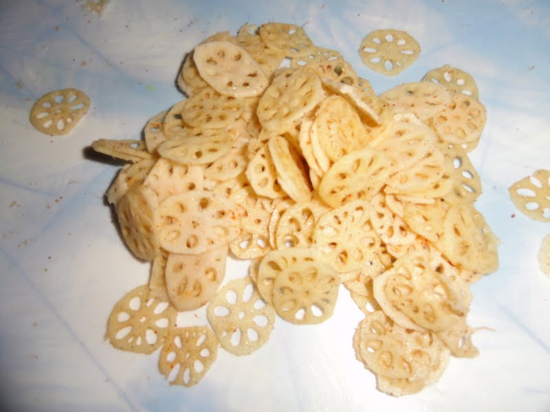 Kitchen mania Baked Lotus Stem Chips