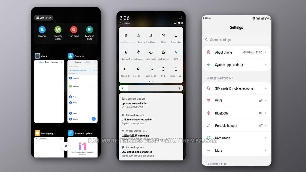Blackout MIUI 11 Theme