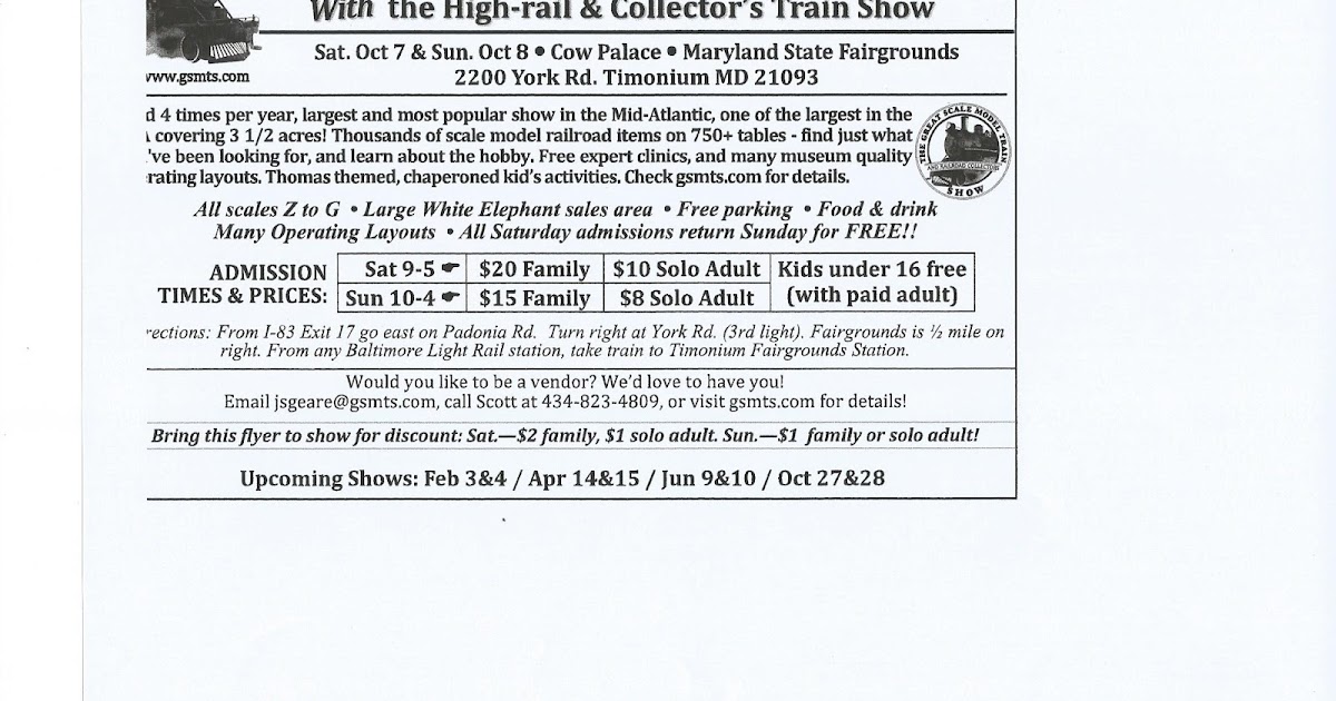 The Virginia Midland HO Railroad Blog Great Scale Model Train Show