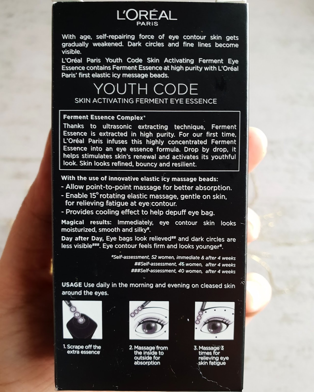 youth code eye cream