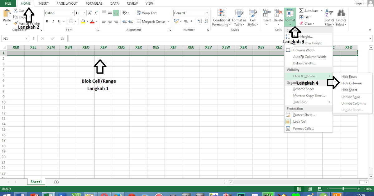 Cara Membuat Kolom Centang Di Excel 2013