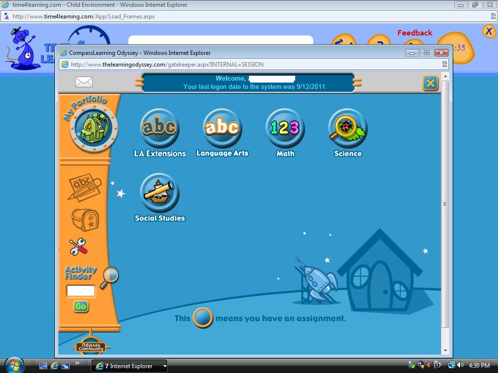www thelearningodyssey com answers