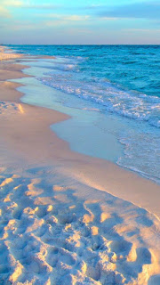 مجموعة مريحة للنظر من خلفيات البحر والشاطئ