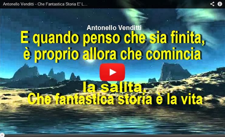 Antonello Venditti Che Fantastica Storia è La Vita Live