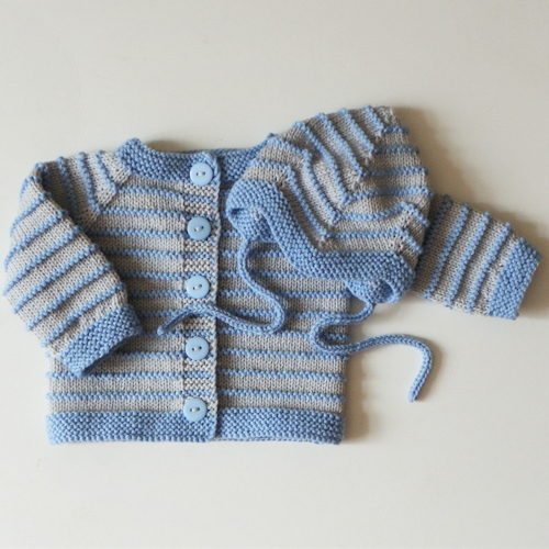 Beautiful Skills - Crochet Knitting Quilting : Newborn Baby Boy Sweater ...