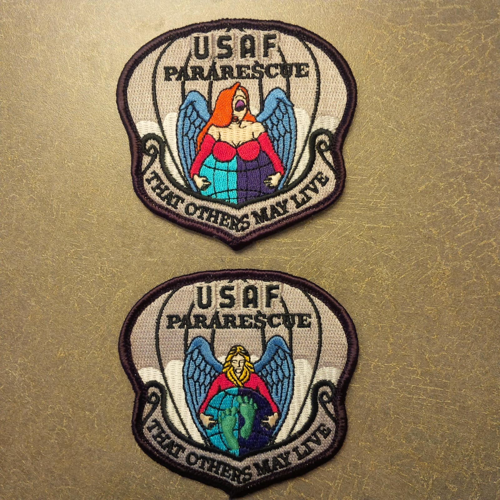 THE USAF RESCUE COLLECTION USAF Pararescue Guardian Angel / Full Color