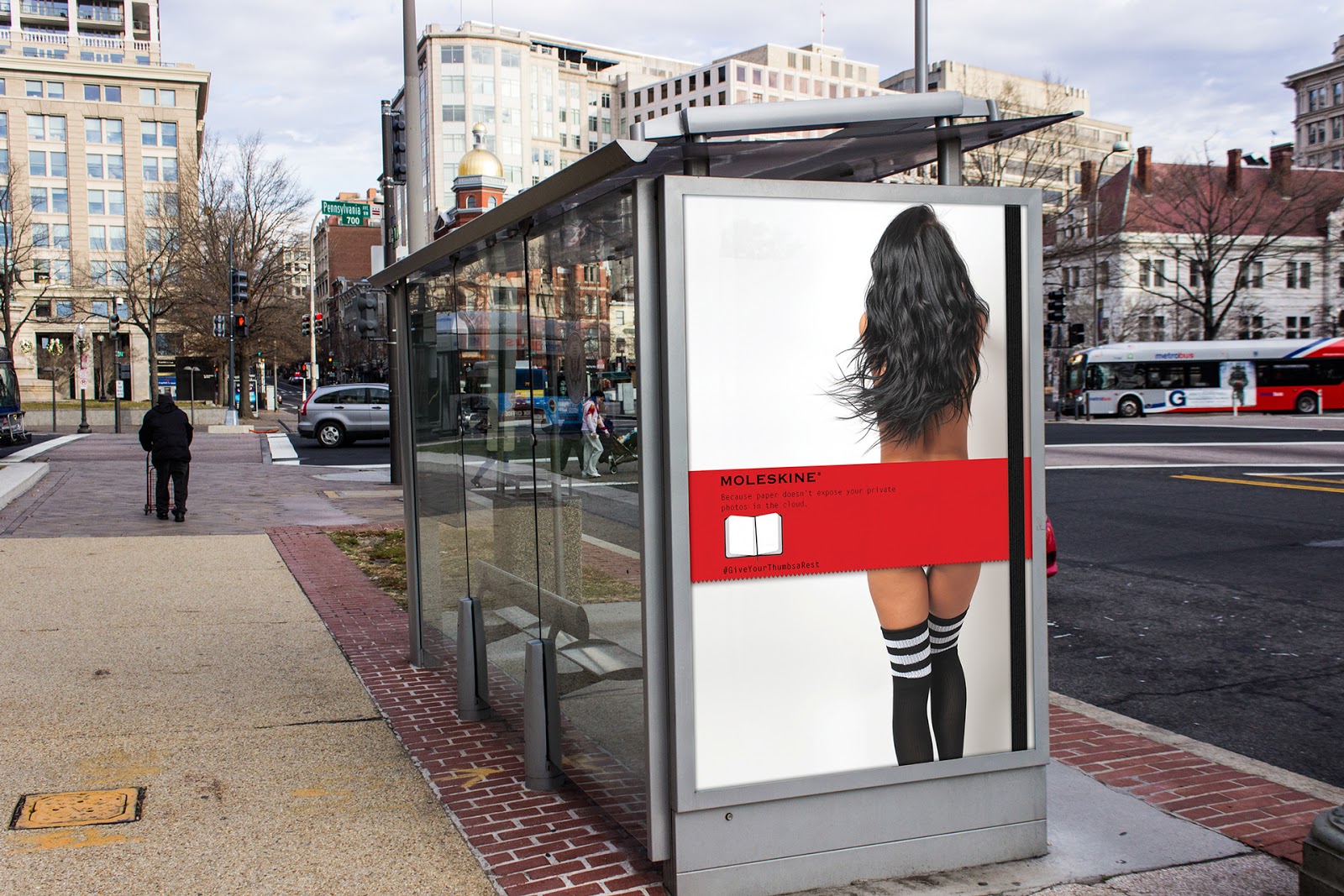 Moleskine: Digital Woes | Ad Campaign | Analog in einer digitalen Welt