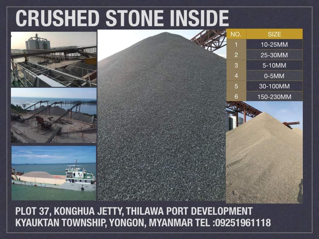 Granite Chipping & Crushed Stones