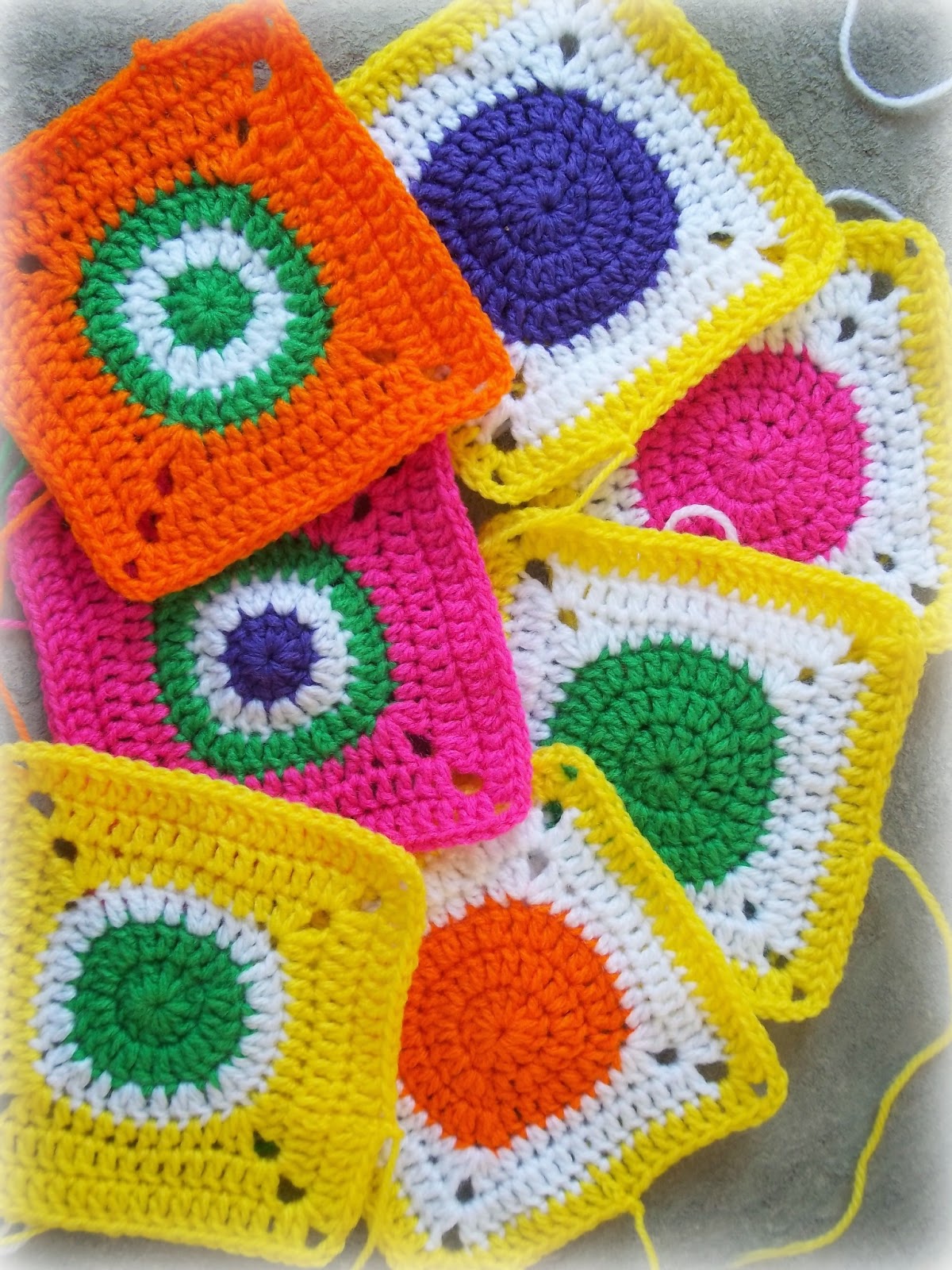 Zooty Owl s Crafty Blog Circles In Squares Baby Groovyghan CAL 4 