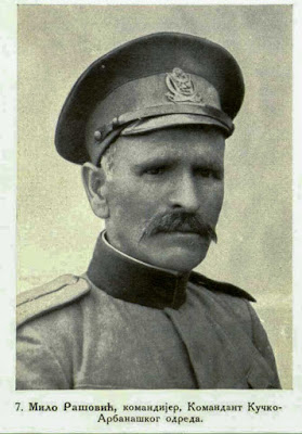 Milo Rasović, Commandant of the Kuci-Albanian Detachment