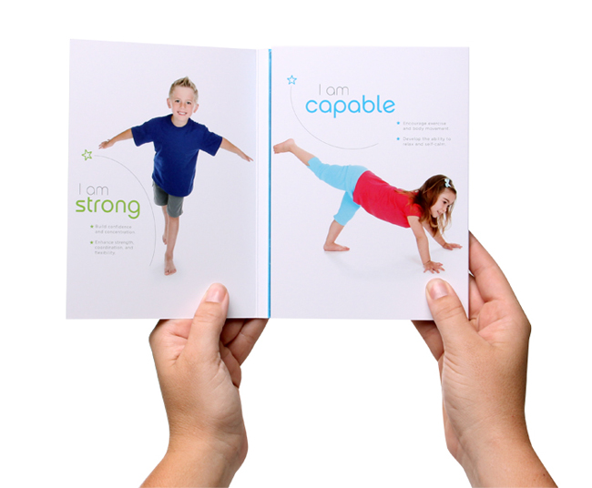 Namaste Kid Yoga Motion on Packaging of the World - Creative Package