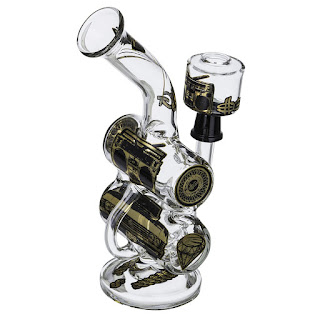 Slum Gold x Hitman - Double Barrel dab rig Double Barrel dab rig