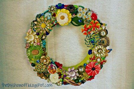 jewelry wreath